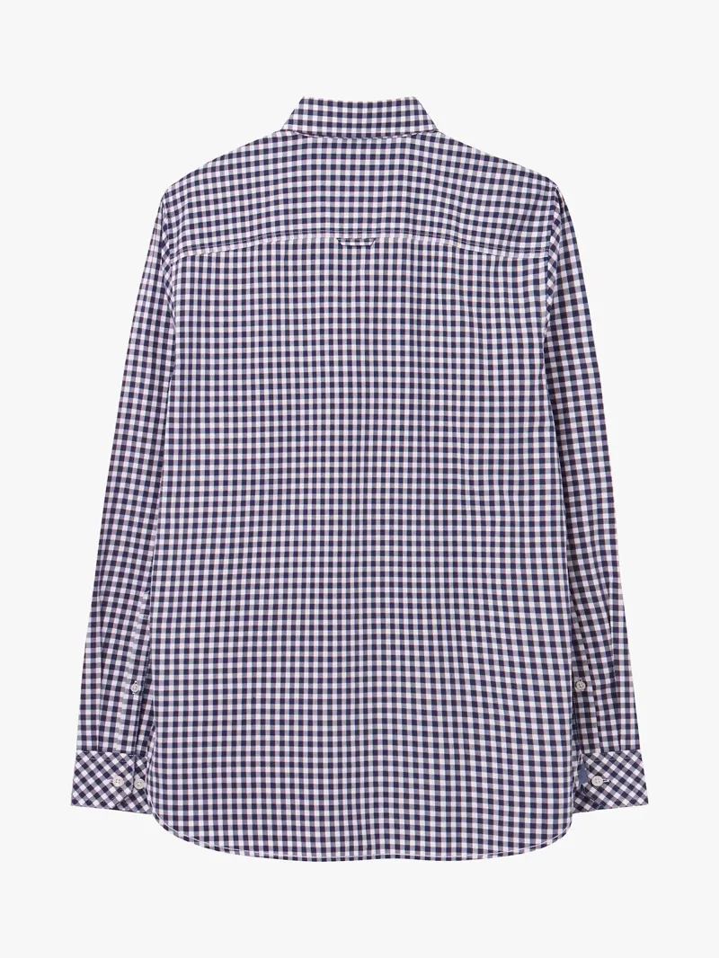 Joules Abbott Classic Blue and White Check Shirt-1